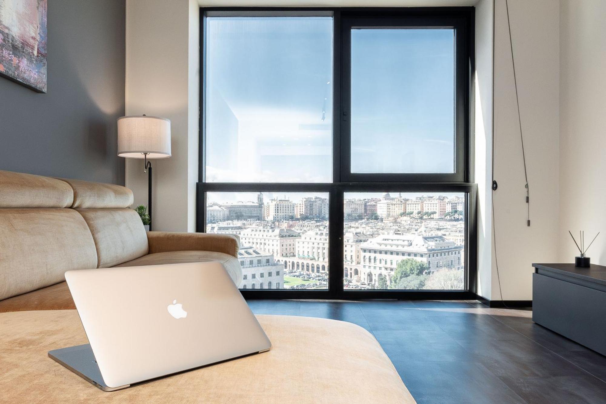 Free Parking In Luxury Suite With City View - Steps To Brignole Train Station جنوة المظهر الخارجي الصورة