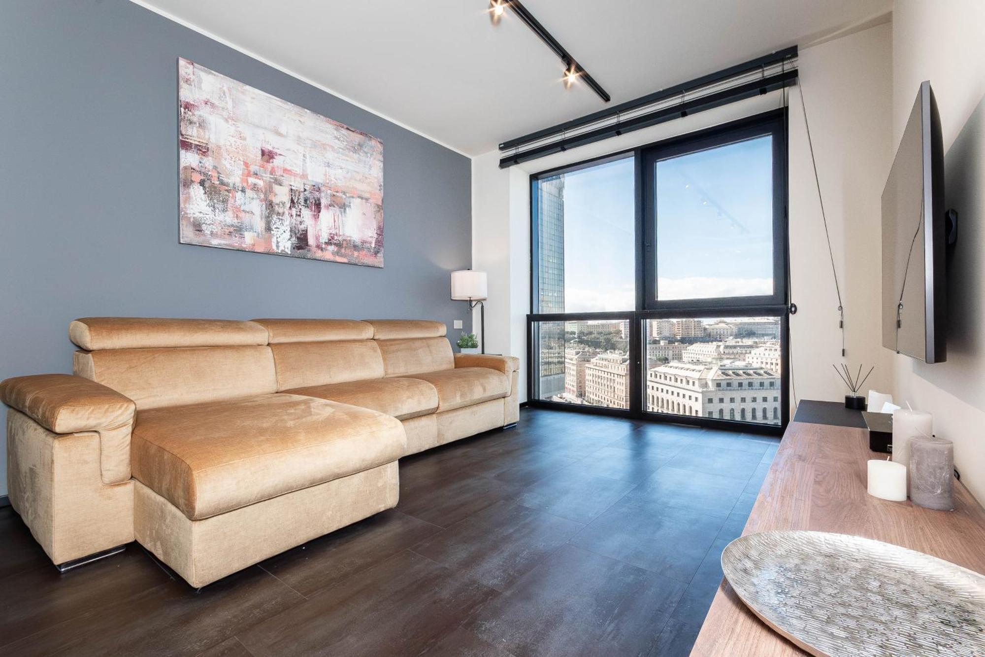 Free Parking In Luxury Suite With City View - Steps To Brignole Train Station جنوة المظهر الخارجي الصورة